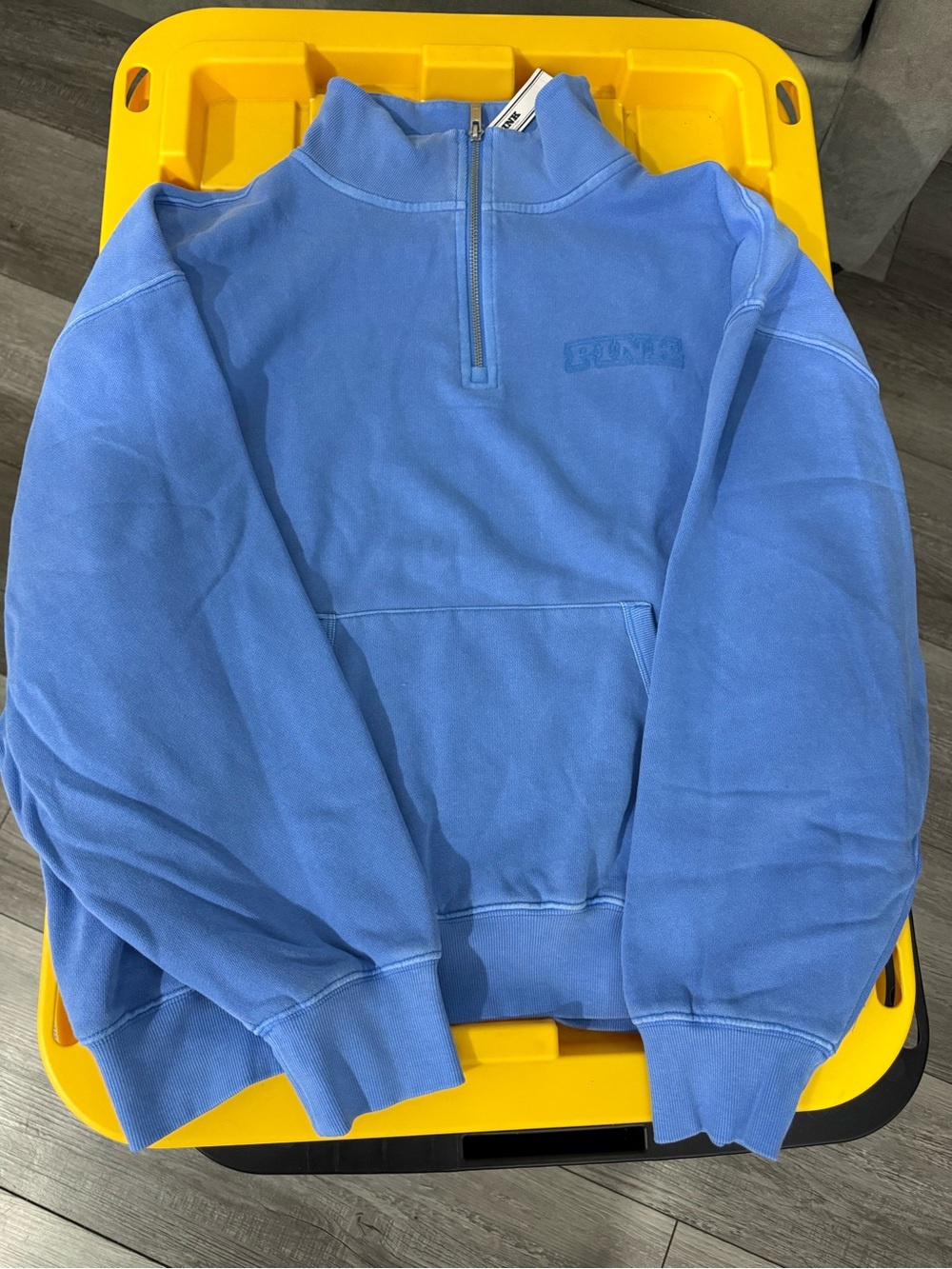 PINK Fleece Quarter-Zip Sweatshirt